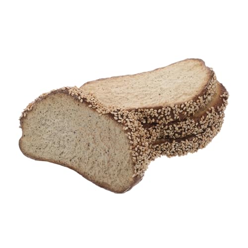FRCOLOR 4Stücke Künstliche Brotscheiben für Bäckereien Heimdekoration und Lebensmittelfotografie Realistische Französische Toastmodelle Kreative Requisiten für Kreative Präsentationen FRCOLOR 4Stücke Künstliche Brotscheiben für Bäckereien Heimdekoration und Lebensmittelfotografie Realistische Französische Toastmodelle Kreative Requisiten für Kreative Präsentationen von FRCOLOR