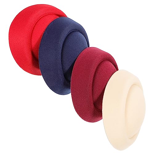 FRCOLOR 4Stücke Mini Hut DIY Basis Widerstandsfähige Kopfbedeckung für Kreative Projekte für Erwachsene Leichtes Material Vielseitig Einsetzbar für Haaraccessoires FRCOLOR 4Stücke Mini Hut DIY Basis Widerstandsfähige Kopfbedeckung für Kreative Projekte für Erwachsene Leichtes Material Vielseitig Einsetzbar für Haaraccessoires von FRCOLOR