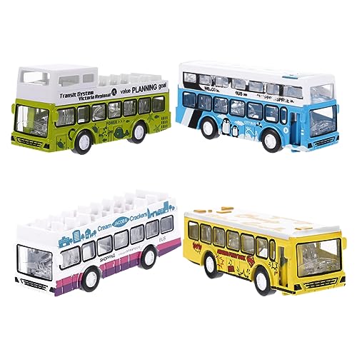 FRCOLOR 4Stücke Modell aus Legierung für Kleinkinder Fördert die Hand Auge Koordination Robust und Langlebig Perfektes für Geburtstage und Weihnachten von FRCOLOR