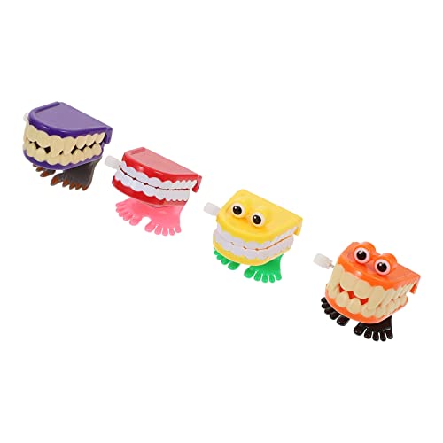 FRCOLOR 4Stücke Wind Up Frösche für Bunte Frösche mit Augen und Dekoration für Kinderzimmer Langlebig und Sicher für Jungen und Mädchen Ab Jahren von FRCOLOR