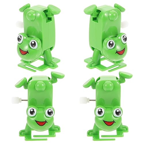 FRCOLOR 4Stücke Wind Up Frosch Spielzeuge für Robuste Uhrwerksspielzeuge mit und Gartendekoration Sicher und Unterhaltsam für Jungen und Mädchen FRCOLOR 4Stücke Wind Up Frosch Spielzeuge für Robuste Uhrwerksspielzeuge mit und Gartendekoration Sicher und Unterhaltsam für Jungen und Mädchen von FRCOLOR