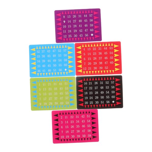 FRCOLOR 5 Sätze Telepathische Rechenkarten aus Mentalismus Vorhersagekarten Kleine Zahlenspielkarten für Bühnenmagie Party Trickspiel Interaktives Kartenspiel für Erwachsene FRCOLOR 5 Sätze Telepathische Rechenkarten aus Mentalismus Vorhersagekarten Kleine Zahlenspielkarten für Bühnenmagie Party Trickspiel Interaktives Kartenspiel für Erwachsene von FRCOLOR