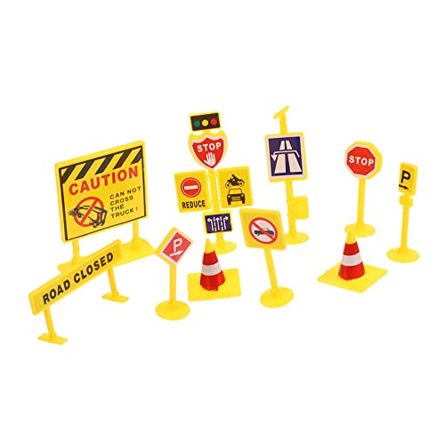 FRCOLOR 5 Satz Teiliges Verkehrszeichen Modellset Simulation Road Signs Miniatur Micro Landschaft Dekoration Pädagogisches für Lernspiel Stadtverkehr FRCOLOR 5 Satz Teiliges Verkehrszeichen Modellset Simulation Road Signs Miniatur Micro Landschaft Dekoration Pädagogisches für Lernspiel Stadtverkehr von FRCOLOR
