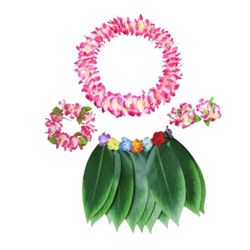 FRCOLOR 5 Stück 1 Satz Kinderkranzrockanzug Dekorationen Blatt-hula-rock Elastisch Party Thema Strand Tropisch Zubehör Hawaiianische Girlande Rosa FRCOLOR 5 Stück 1 Satz Kinderkranzrockanzug Dekorationen Blatt-hula-rock Elastisch Party Thema Strand Tropisch Zubehör Hawaiianische Girlande Rosa von FRCOLOR