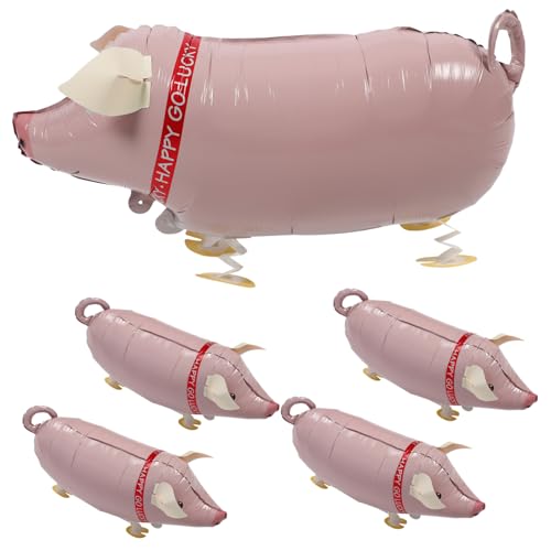 FRCOLOR 5 Stück Aufblasbare Schweinchen Luftballons Folienballons Partydeko für Kindergeburtstag Spiel und Outdoor Spaß Langlebig und Vielseitig für Pool und Strand Geeignet FRCOLOR 5 Stück Aufblasbare Schweinchen Luftballons Folienballons Partydeko für Kindergeburtstag Spiel und Outdoor Spaß Langlebig und Vielseitig für Pool und Strand Geeignet von FRCOLOR