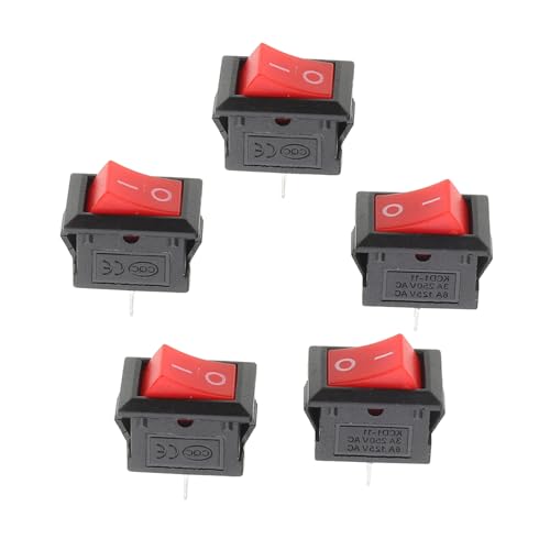 FRCOLOR 5 Stück Boot Förmige Kippschalter für Elektronikspielzeug DIY Bastelset für Fördert Kreativität und Logisches für Spezielle Bedürfnisse FRCOLOR 5 Stück Boot Förmige Kippschalter für Elektronikspielzeug DIY Bastelset für Fördert Kreativität und Logisches für Spezielle Bedürfnisse von FRCOLOR