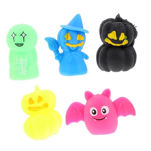 FRCOLOR 5 Stück Halloween Fingerpuppen Set aus Weichem TPR Material Sichere Handspielzeuge für Erwachsene Anliegend und Langlebig für Halloween Partys und Geschichten Erzählen FRCOLOR 5 Stück Halloween Fingerpuppen Set aus Weichem TPR Material Sichere Handspielzeuge für Erwachsene Anliegend und Langlebig für Halloween Partys und Geschichten Erzählen von FRCOLOR
