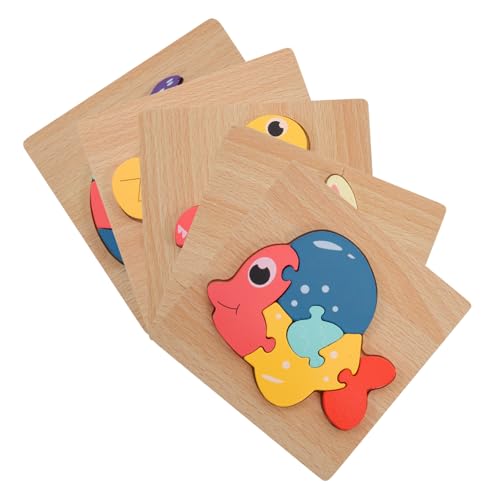 FRCOLOR 5 Stück Holzpuzzle Teiliges Lernspielzeug für Kleinkinder Pädagogisches Tier und Verkehrsformen Puzzle aus Sicherem Holz Montessori Holzspielzeug zur Frühkindlichen und Kognitiven FRCOLOR 5 Stück Holzpuzzle Teiliges Lernspielzeug für Kleinkinder Pädagogisches Tier und Verkehrsformen Puzzle aus Sicherem Holz Montessori Holzspielzeug zur Frühkindlichen und Kognitiven von FRCOLOR