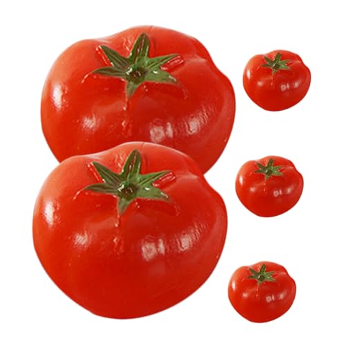FRCOLOR Künstliche Kleiner Tomaten 5 Stücke Realistische Gemüse Requisiten für Dekoration Fotografie und Puppenhaus FRCOLOR Künstliche Kleiner Tomaten 5 Stücke Realistische Gemüse Requisiten für Dekoration Fotografie und Puppenhaus von FRCOLOR