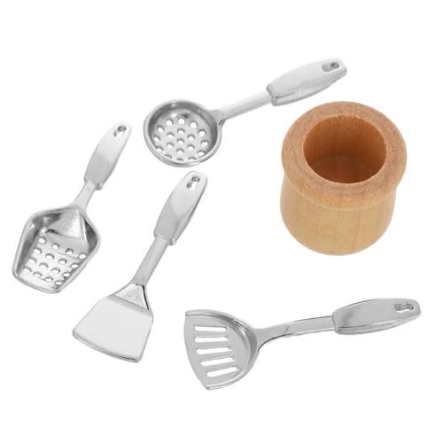 FRCOLOR 5 Stück Maßstab aus Metall mit Mini Schaufel und Eimer Realistische Puppenhaus Küchenaccessoires für Mikro Szenen Sammler und Dekoration FRCOLOR 5 Stück Maßstab aus Metall mit Mini Schaufel und Eimer Realistische Puppenhaus Küchenaccessoires für Mikro Szenen Sammler und Dekoration von FRCOLOR