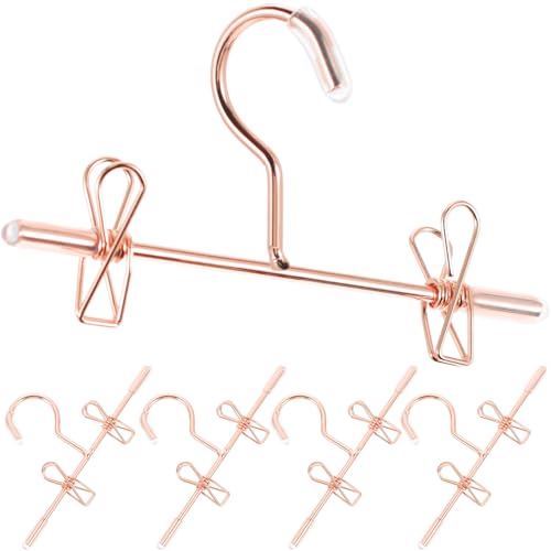 FRCOLOR Kleiner Puppenkleiderbügel 5 Stück für Puppenkleidung aus Metall Leicht und Platzsparend für Puppenschränke und Puppenhauszubehör FRCOLOR Kleiner Puppenkleiderbügel 5 Stück für Puppenkleidung aus Metall Leicht und Platzsparend für Puppenschränke und Puppenhauszubehör von FRCOLOR