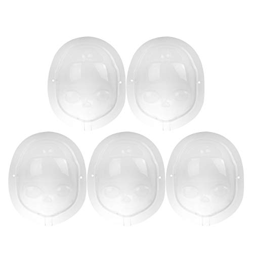 FRCOLOR 5 Stück Mini Puppenmaske Transparente DIY Gesichtsabdeckung für Puppen Staubdicht und Praktisch für Kreative Bastelprojekte und Mini Spielzeugmasken FRCOLOR 5 Stück Mini Puppenmaske Transparente DIY Gesichtsabdeckung für Puppen Staubdicht und Praktisch für Kreative Bastelprojekte und Mini Spielzeugmasken von FRCOLOR