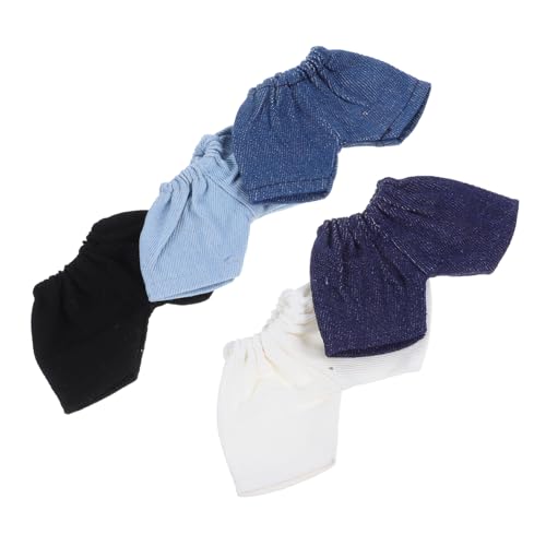 FRCOLOR 5 Stück Puppen Shorts Weiche Elastische Mini Hosen aus Baumwollstoff für Plüschpuppen Vielseitig Einsetzbar zum Ankleiden Puppenhaus Deko FRCOLOR 5 Stück Puppen Shorts Weiche Elastische Mini Hosen aus Baumwollstoff für Plüschpuppen Vielseitig Einsetzbar zum Ankleiden Puppenhaus Deko von FRCOLOR