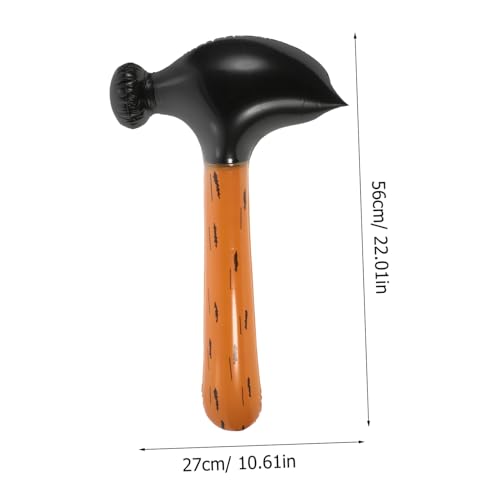 FRCOLOR 5 Stück Teiliges Aufblasbares Hammer aus Strapazierfähigem PVC Großer Griff Leicht zu Halten für Poolpartys Geburtstagsfeiern und Lustige Spiele Drinnen und Draußen von FRCOLOR