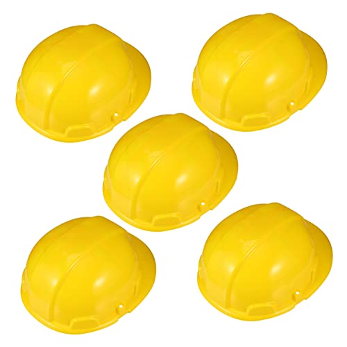 FRCOLOR 5 Stück Teiliges Baustellenhelm aus Robustem Kunststoff Bunte Bauarbeiter Hüte für Rollenspiele Umweltfreundlich Flexibel und Langlebig für Mädchen und Jungen von FRCOLOR