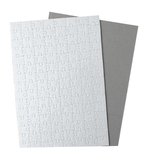 FRCOLOR 5 Stück Teiliges Blanko Puzzle aus Papier zum Bemalen DIY Jigsaw Puzzles für Vorgefertigte Puzzleteile Geeignet für Stifte Marker Bastelaktivitäten und Kreative Gestaltung FRCOLOR 5 Stück Teiliges Blanko Puzzle aus Papier zum Bemalen DIY Jigsaw Puzzles für Vorgefertigte Puzzleteile Geeignet für Stifte Marker Bastelaktivitäten und Kreative Gestaltung von FRCOLOR