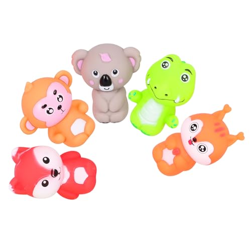 FRCOLOR 5 Stück Teiliges Fingerpuppen aus Cartoon Tier Handpuppen für Geschichten Erzählen Pädagogisches für Interaktive Tierfiguren Sprachentwicklung und Sozialen Fähigkeiten von FRCOLOR