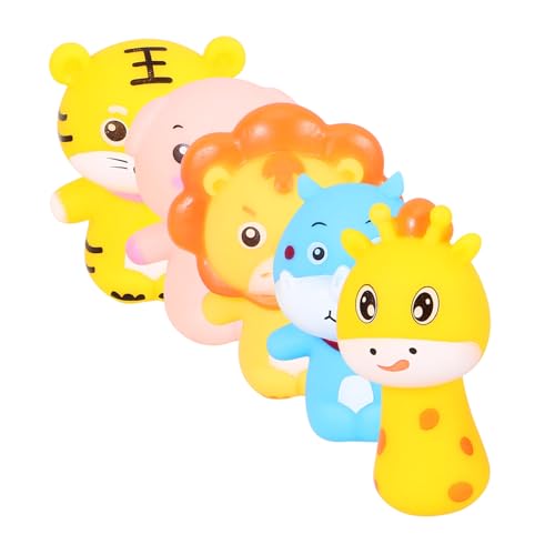 FRCOLOR 5 Stück Teiliges Fingerpuppen für Tierische Handpuppen für Geschichtenerzählen und Kreative Interaktionen Lernspielzeug für Eltern Junge Mädchen Bonding und Rollenspiele von FRCOLOR