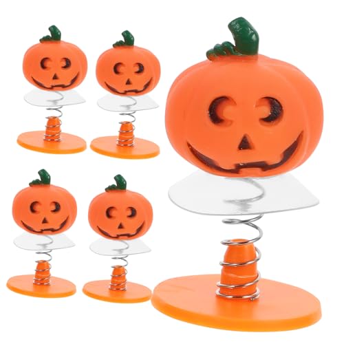 FRCOLOR 5 Stück Teiliges Halloween Sprungspielzeug Cartoon Kürbis Figuren Party Mitgebsel für Home Office und Kinderfeste Bringt Spaß und Grusel FRCOLOR 5 Stück Teiliges Halloween Sprungspielzeug Cartoon Kürbis Figuren Party Mitgebsel für Home Office und Kinderfeste Bringt Spaß und Grusel von FRCOLOR