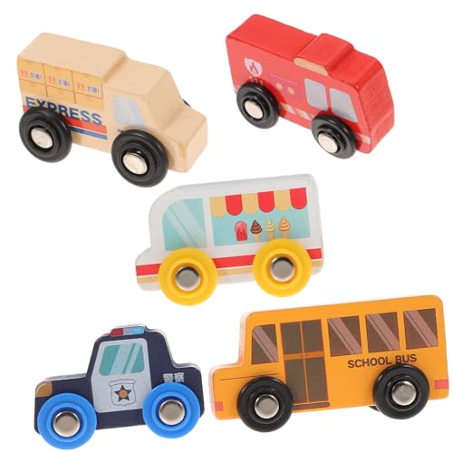 FRCOLOR 5 Stück Teiliges Holz Feuerwehrfahrzeug Spielzeugset Kleine Kinderautos aus Holz Realistische Fahrzeugfiguren Pädagogisches Kognitives für Jungen und Mädchen Robust und FRCOLOR 5 Stück Teiliges Holz Feuerwehrfahrzeug Spielzeugset Kleine Kinderautos aus Holz Realistische Fahrzeugfiguren Pädagogisches Kognitives für Jungen und Mädchen Robust und von FRCOLOR