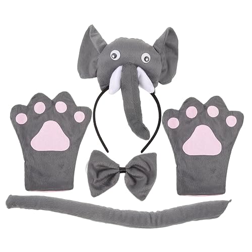 FRCOLOR 5 Stück Teiliges Kostümset für Niedlicher Haarreif Handpuppen für Karneval Halloween Rollenspiele FRCOLOR 5 Stück Teiliges Kostümset für Niedlicher Haarreif Handpuppen für Karneval Halloween Rollenspiele von FRCOLOR