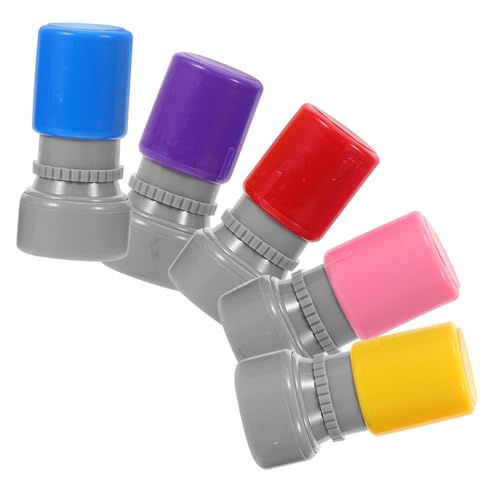 FRCOLOR 5 Stück Teiliges Lehrer Stempel Selbsttrocknend Bunte Motivationsstempel für Hausaufgabenbewertung Effiziente Korrektur und Schülerbelohnung für Grundschule und Sekundarstufe FRCOLOR 5 Stück Teiliges Lehrer Stempel Selbsttrocknend Bunte Motivationsstempel für Hausaufgabenbewertung Effiziente Korrektur und Schülerbelohnung für Grundschule und Sekundarstufe von FRCOLOR