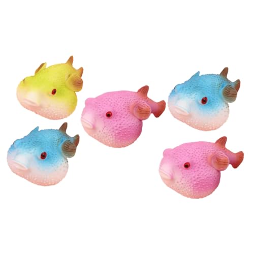 FRCOLOR 5 Stück Teiliges Lustige Stressabbau Flusspferd quetschfiguren aus Sicherem Material Sensorische Decompression Spielzeuge für Wiederverwendbar und Waschbar für Partyspaß und FRCOLOR 5 Stück Teiliges Lustige Stressabbau Flusspferd quetschfiguren aus Sicherem Material Sensorische Decompression Spielzeuge für Wiederverwendbar und Waschbar für Partyspaß und von FRCOLOR