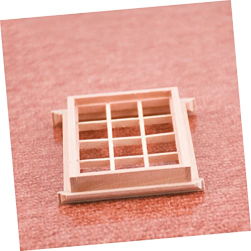 FRCOLOR 5 Stück Teiliges Mini Fensterrahmen aus Hochwertigem Holz Miniatur Dekoration für Puppenhaus und DIY Landschaftszubehör Geeignet als Spielzeughaus Fenster und Schreibtisch FRCOLOR 5 Stück Teiliges Mini Fensterrahmen aus Hochwertigem Holz Miniatur Dekoration für Puppenhaus und DIY Landschaftszubehör Geeignet als Spielzeughaus Fenster und Schreibtisch von FRCOLOR