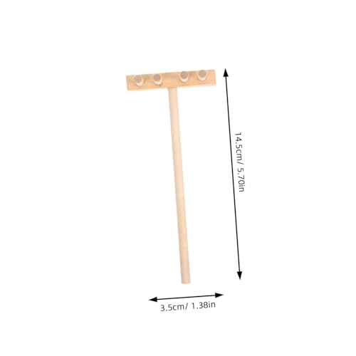 FRCOLOR 5 Stück Teiliges Mini Holzrechen aus Bambus für Sandkästen Kreative Zen Garten Dekoration Handliche Sandspielzeug Zubehör für Meditation und DIY Tabletop Gestaltung FRCOLOR 5 Stück Teiliges Mini Holzrechen aus Bambus für Sandkästen Kreative Zen Garten Dekoration Handliche Sandspielzeug Zubehör für Meditation und DIY Tabletop Gestaltung von FRCOLOR
