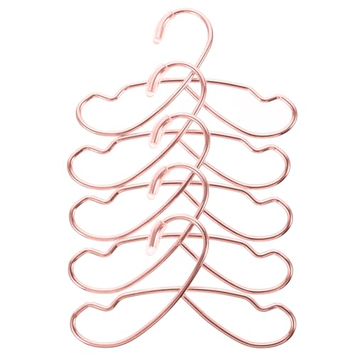 FRCOLOR 5 Stück Teiliges Mini Kleiderbügel für Puppenkleidung aus Metall Roségold Platzsparende Puppenzubehör für Puppenschränke und Miniaturhaus Dekoration FRCOLOR 5 Stück Teiliges Mini Kleiderbügel für Puppenkleidung aus Metall Roségold Platzsparende Puppenzubehör für Puppenschränke und Miniaturhaus Dekoration von FRCOLOR