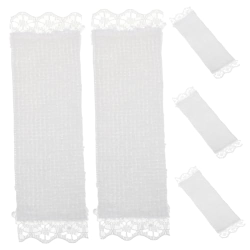 FRCOLOR 5 Stück Teiliges Miniatur Puppenhaus Badezimmer Handtuch Set mit Spitze Weiche Realistische Badtextilien für Puppenhaus Möbel Vielseitiges Badezimmer Zubehör für Sammler FRCOLOR 5 Stück Teiliges Miniatur Puppenhaus Badezimmer Handtuch Set mit Spitze Weiche Realistische Badtextilien für Puppenhaus Möbel Vielseitiges Badezimmer Zubehör für Sammler von FRCOLOR