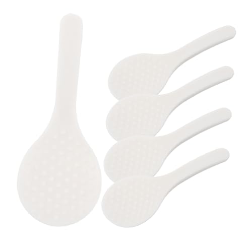 FRCOLOR 5 Stück Teiliges Miniatur Reislöffel aus Leichtem Realistische Mini Küchenutensilien für Puppenhausdekoration Leicht zu Handhaben für Puppenhausküchen und Spielzubehör von FRCOLOR