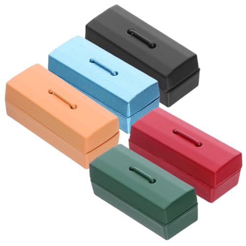 FRCOLOR 5 Stück Teiliges Miniatur Werkzeugkasten aus Metall Realistische Mini Werkzeugbox für Puppenhaus Möbel Praktische Aufbewahrungslösung für Kleine Accessoires und Miniatur Dekoration FRCOLOR 5 Stück Teiliges Miniatur Werkzeugkasten aus Metall Realistische Mini Werkzeugbox für Puppenhaus Möbel Praktische Aufbewahrungslösung für Kleine Accessoires und Miniatur Dekoration von FRCOLOR