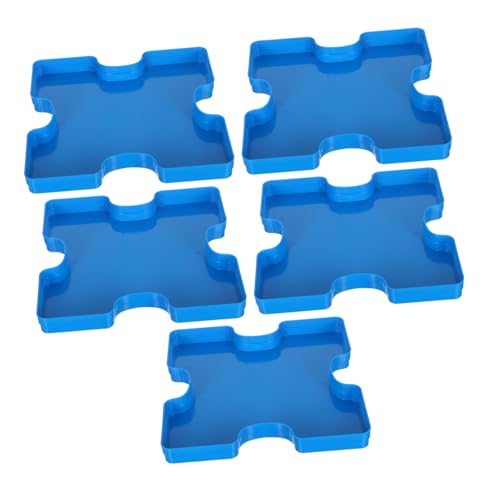 FRCOLOR 5 Stück Teiliges Puzzle Sortier- Stapelbare Organizer-Schalen mit Großem Fassungsvermögen Robustes Vielseitig für DIY-projekte und Bastelmaterialien Platzsparend und FRCOLOR 5 Stück Teiliges Puzzle Sortier- Stapelbare Organizer-Schalen mit Großem Fassungsvermögen Robustes Vielseitig für DIY-projekte und Bastelmaterialien Platzsparend und von FRCOLOR