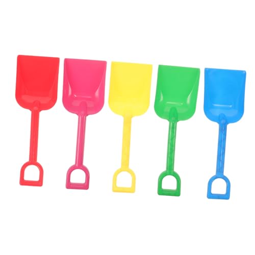 FRCOLOR 5stücke Teiliges Kunststoff Sandschaufeln Für Strand Und Garten Sandkasten Spielzeug Mit Schaufeln Und Schaufel Für Junge Mädchen Zum Graben Und Spielen von FRCOLOR
