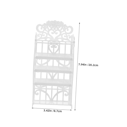 FRCOLOR 5 Stück Teiliges für Puppen Kunststoff Vintage Hohles Design Organizer für Mini-Sandalen und High Heels Zubehör für Puppenhaus Realistische Aufbewahrung FRCOLOR 5 Stück Teiliges für Puppen Kunststoff Vintage Hohles Design Organizer für Mini-Sandalen und High Heels Zubehör für Puppenhaus Realistische Aufbewahrung von FRCOLOR