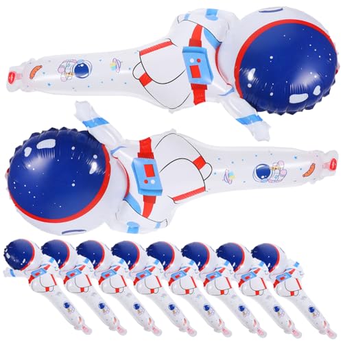FRCOLOR 50 Stück Astronaut Aluminiumfolie Ballons Handgehaltene Aufblasbare Party Deko Cartoon Weltraum Luftballons für Geburtstag Festival FRCOLOR 50 Stück Astronaut Aluminiumfolie Ballons Handgehaltene Aufblasbare Party Deko Cartoon Weltraum Luftballons für Geburtstag Festival von FRCOLOR
