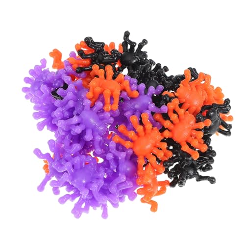 FRCOLOR 50 Stück Bunte Elastische Sticky Props Spielzeuge Dehnbar Klebrig Vielseitig für Party spaß als Mitgebsel Handliches Design Fingerfertigkeit und Koordination von FRCOLOR