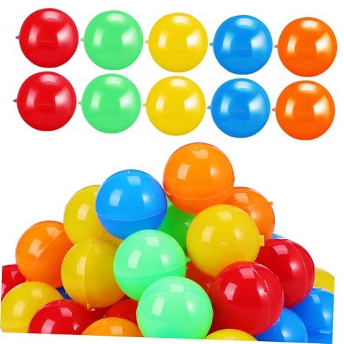 FRCOLOR 50 Stück Bunte Hohlkugeln zum Befüllen Teiliges Leichte Plastikkugeln für Tombola Schulveranstaltungen Firmenfeiern und Familienfeste Einfache Handhabung und Vielseitig Einsetzbar FRCOLOR 50 Stück Bunte Hohlkugeln zum Befüllen Teiliges Leichte Plastikkugeln für Tombola Schulveranstaltungen Firmenfeiern und Familienfeste Einfache Handhabung und Vielseitig Einsetzbar von FRCOLOR