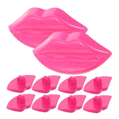 FRCOLOR 50 Stück Bunte Kunststoff Knöpfe Lippenform Puppen Mund Teile Große Lippen DIY Dekorative Knöpfe für Puppenherstellung und Kleidung Verzierung FRCOLOR 50 Stück Bunte Kunststoff Knöpfe Lippenform Puppen Mund Teile Große Lippen DIY Dekorative Knöpfe für Puppenherstellung und Kleidung Verzierung von FRCOLOR