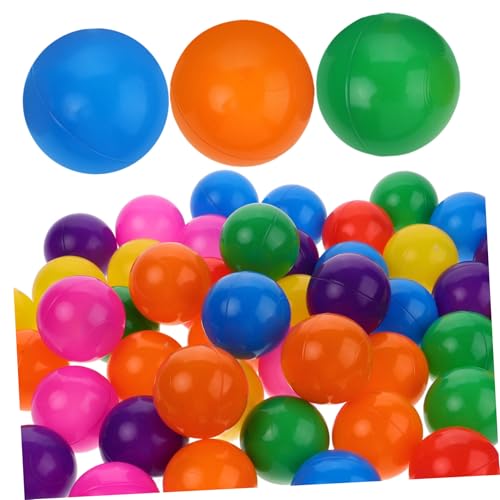 FRCOLOR 50 Stück Bunte Pits Bälle für Kleinkinder Robuste Kunststoff Ozeanbälle für Spielzelte und Sommerpartys Sicheres für Junge Mädchen und Kleinkinder für Innen und Außeneinsätze FRCOLOR 50 Stück Bunte Pits Bälle für Kleinkinder Robuste Kunststoff Ozeanbälle für Spielzelte und Sommerpartys Sicheres für Junge Mädchen und Kleinkinder für Innen und Außeneinsätze von FRCOLOR