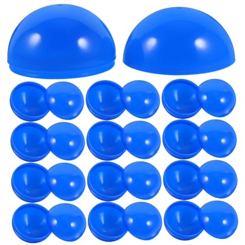 FRCOLOR 50 Stück Farbige Aktivitätslotteriekugeln Hohlbälle für Spiele und Partys Durchmesser Blau für Feierlichkeiten und Events aus Hochwertigem Material Langlebig und Farbecht von FRCOLOR