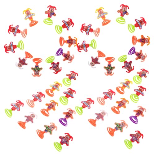 FRCOLOR 50 Stück Fröhlicher Clown Feder Teiliges Springendes Cartoon für Kreative Geschenkidee für Partys und Feiern für Spiel und Spaß FRCOLOR 50 Stück Fröhlicher Clown Feder Teiliges Springendes Cartoon für Kreative Geschenkidee für Partys und Feiern für Spiel und Spaß von FRCOLOR