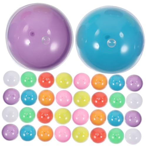 FRCOLOR 50 Stück Halbtransparente Aufklappbare Lotteriekugeln aus Robustem Bunte Tombola Bälle für Party und Freizeitspaß Vielseitig Einsetzbar FRCOLOR 50 Stück Halbtransparente Aufklappbare Lotteriekugeln aus Robustem Bunte Tombola Bälle für Party und Freizeitspaß Vielseitig Einsetzbar von FRCOLOR