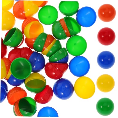 FRCOLOR 50 Stück Kunststoff Bälle Öffnungsbare Kugeln für Partyspiele Tombola und Unterhaltung Mischfarben FRCOLOR 50 Stück Kunststoff Bälle Öffnungsbare Kugeln für Partyspiele Tombola und Unterhaltung Mischfarben von FRCOLOR