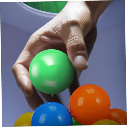 FRCOLOR 50 Stück Leere Teilbare Kunststoff hohlkugeln zum Befüllen für Tombola Partyspiele Firmenfeiern Familienfeste in Rot Gelb Grün Orange Blau Langlebig Leicht Vielseitig Einsetzbar FRCOLOR 50 Stück Leere Teilbare Kunststoff hohlkugeln zum Befüllen für Tombola Partyspiele Firmenfeiern Familienfeste in Rot Gelb Grün Orange Blau Langlebig Leicht Vielseitig Einsetzbar von FRCOLOR