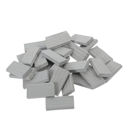 FRCOLOR 50 Stück Maßstab DIY Miniaturziegel für Puppenhaus Sandtisch Architektur Mini Zubehör Kompakt und Praktisch FRCOLOR 50 Stück Maßstab DIY Miniaturziegel für Puppenhaus Sandtisch Architektur Mini Zubehör Kompakt und Praktisch von FRCOLOR