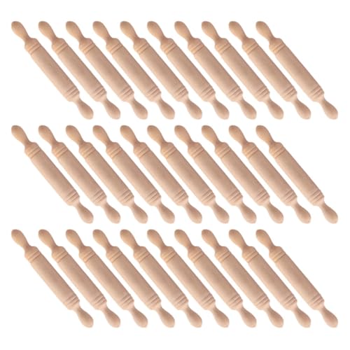 FRCOLOR 50 Stück Mini Holzrollstäbe Realistische Modellwerkzeuge für Puppenhaus Fotografie Accessoires DIY Bastelprojekte und Rollenspiel Szenarien FRCOLOR 50 Stück Mini Holzrollstäbe Realistische Modellwerkzeuge für Puppenhaus Fotografie Accessoires DIY Bastelprojekte und Rollenspiel Szenarien von FRCOLOR