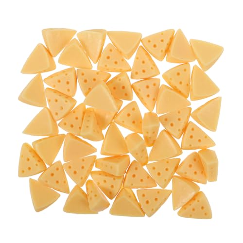 FRCOLOR 50 Stück Mini Käse Dekorationen DIY Käse Modell für Scrapbooking und Kreative Projekte Realistische Lebensmittel Ornamente für Bastelarbeiten und FRCOLOR 50 Stück Mini Käse Dekorationen DIY Käse Modell für Scrapbooking und Kreative Projekte Realistische Lebensmittel Ornamente für Bastelarbeiten und von FRCOLOR