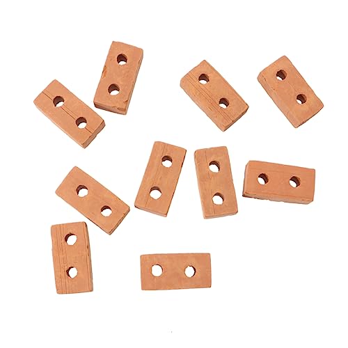 FRCOLOR 50 Stück Mini Ziegelsteine Rote Modellbau Zubehör für DIY Sandtisch für Garten und Architekturdekorationen Geeignet für Bastelprojekte Aller Altersgruppen FRCOLOR 50 Stück Mini Ziegelsteine Rote Modellbau Zubehör für DIY Sandtisch für Garten und Architekturdekorationen Geeignet für Bastelprojekte Aller Altersgruppen von FRCOLOR